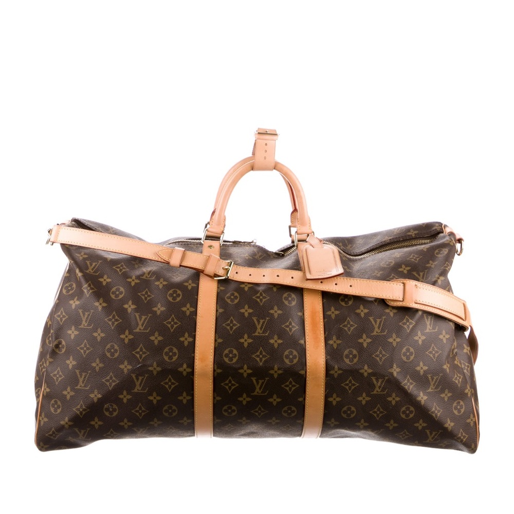 Louis Vuitton Brown Monogram Duffel Bag